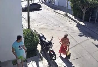Denuncian a señora problemática en Mazatlán: golpea, arroja agua y grita a vecinos