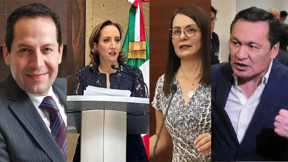 Cuatro senadores del PRI renunciaron al partido. FOTOS: Cortesía.