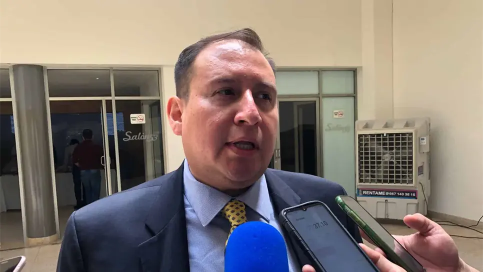 Jesús Iván Chávez Rangel, Presidente del Supremo Tribunal de Justicia de Sinaloa. FOTO: Brandon Sainz.