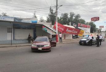 Se registran tres accidentes en Guasave; dos motociclistas resultaron heridos