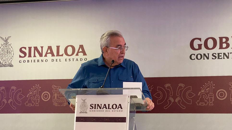 Desde hoy mismo se arreglará el problema de apagones en municipios de Sinaloa por «Beatriz»: Rocha Moya