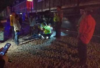 En plena borrachera lo atropella el tren en el Campo 35 y se salva