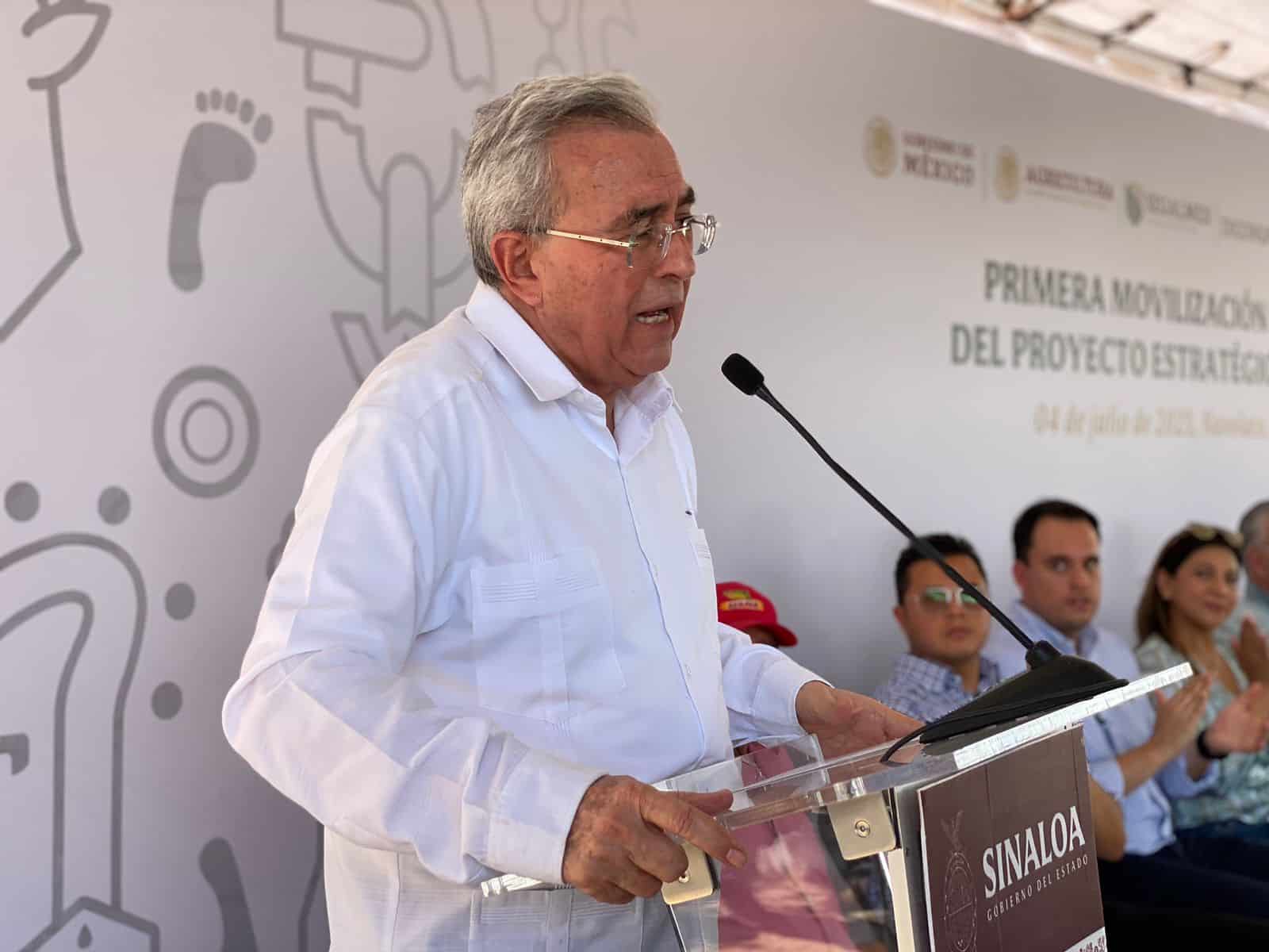 El mandatario estatal habló acerca de los «narco bloqueos» suscitados el día de hoy. FOTO: Luz Noticias