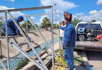 Puente peatonal en la colonia Estrella es rehabilitado tras peligroso deterioro