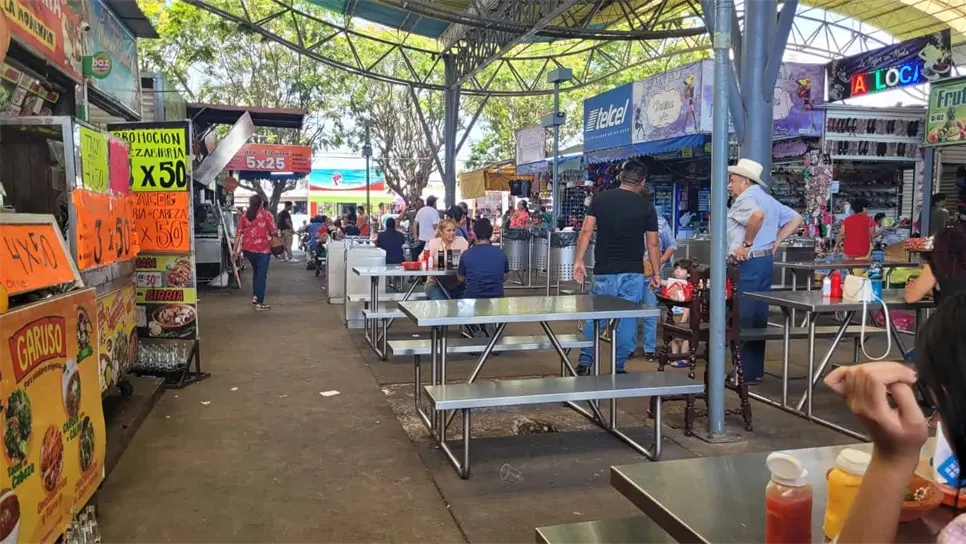 El Mercado Zona 030, de los más visitados en Los Mochis. FOTO: Osmar Zavala.