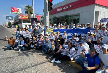 ¡Jesús Madueña no está solo!, UAS zona norte sale a las calles