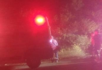 Una mujer resultó herida en un accidente en El Pozo de Imala, Culiacán
