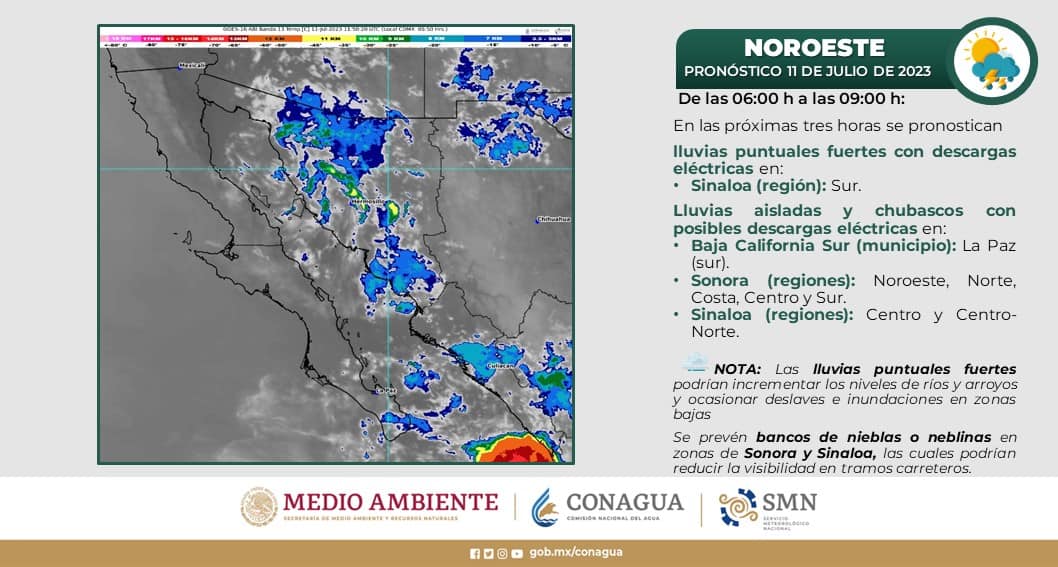 Se recomienda tener la precaución correspondiente. FOTO: SMN