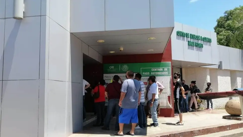 Llegan altas facturas de CFE en Los Mochis. FOTO: Cortesía