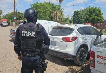 Policía Estatal Preventiva recupera vehículo con reporte de robo en Navolato 