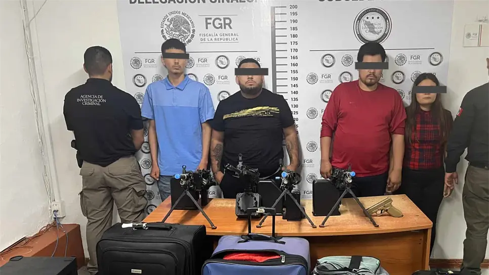 Los detenidos ya fueron puestos a disposición de las autoridades. FOTO: Cortesía