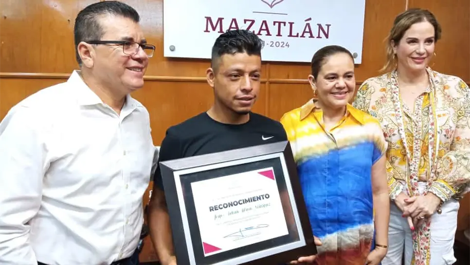 Jorge es reconocido por su valentía. FOTO: Luz Noticias