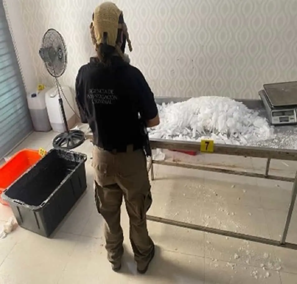 La droga fue encontrada mediante un cateo. FOTO: Cortesía.