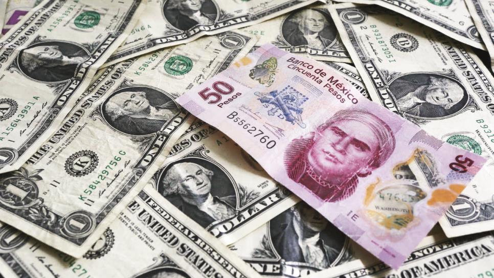 El peso alcanza nuevo mínimo histórico: 16.86 unidades por dólar