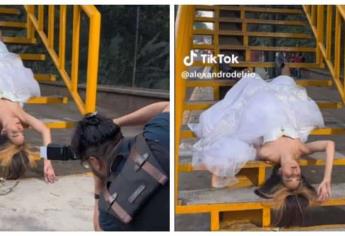 Novia canceló su boda por infidelidad, pero no dejó pasar la sesión de fotos