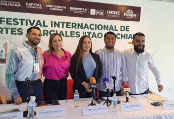 Festival Internacional de Artes Marciales «Tao Te Chia» llegará a Culiacán