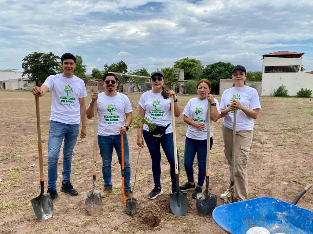 Celebran Dia del Árbol en Ahome. FOTO: Luz Noticias