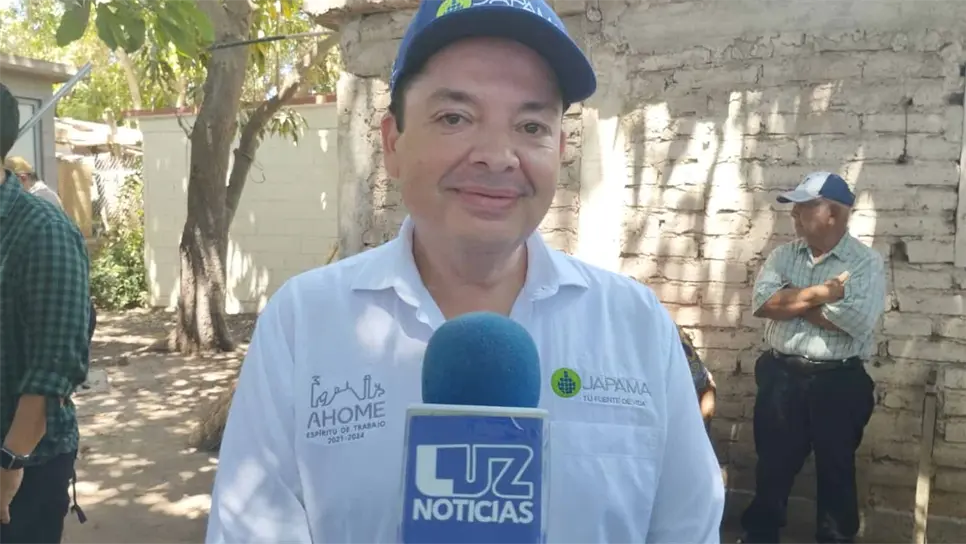 Gerente General de la JAPAMA, Bernardo Cárdenas Soto. FOTO: Luz Noticias