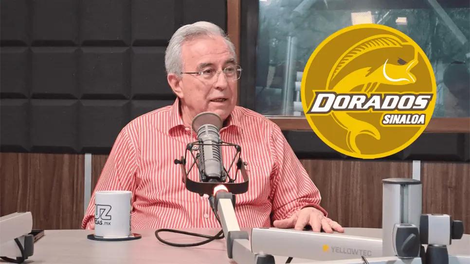 El Gobernador de Sinaloa mostró interés en que Culiacán tenga futbol de primera división. FOTO: Luz Noticias