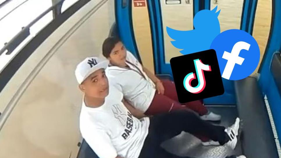 Mejores memes de la pareja que fue captada dándose amor en un teleférico