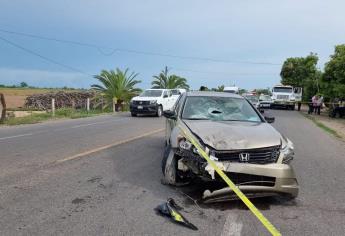Adulto mayor muere atropellado en la sindicatura de Eldorado, Culiacán