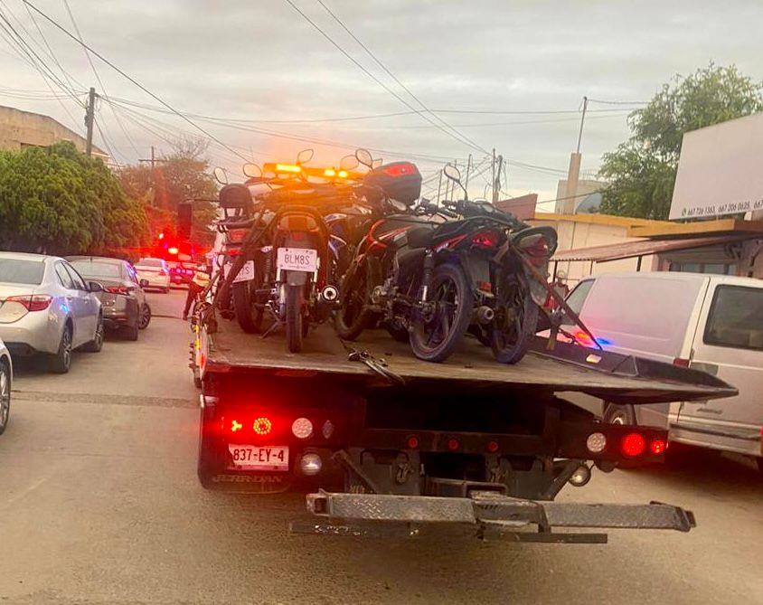 Tras operativo decomisan 38 motocicletas en Eldorado