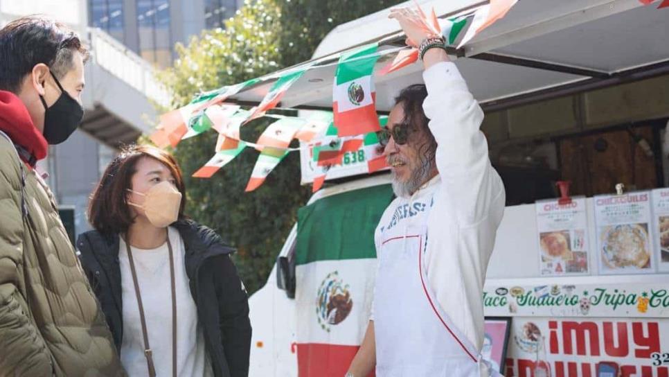 Japonés aprendió hacer tacos estilo México, ahora es famoso en Tokio