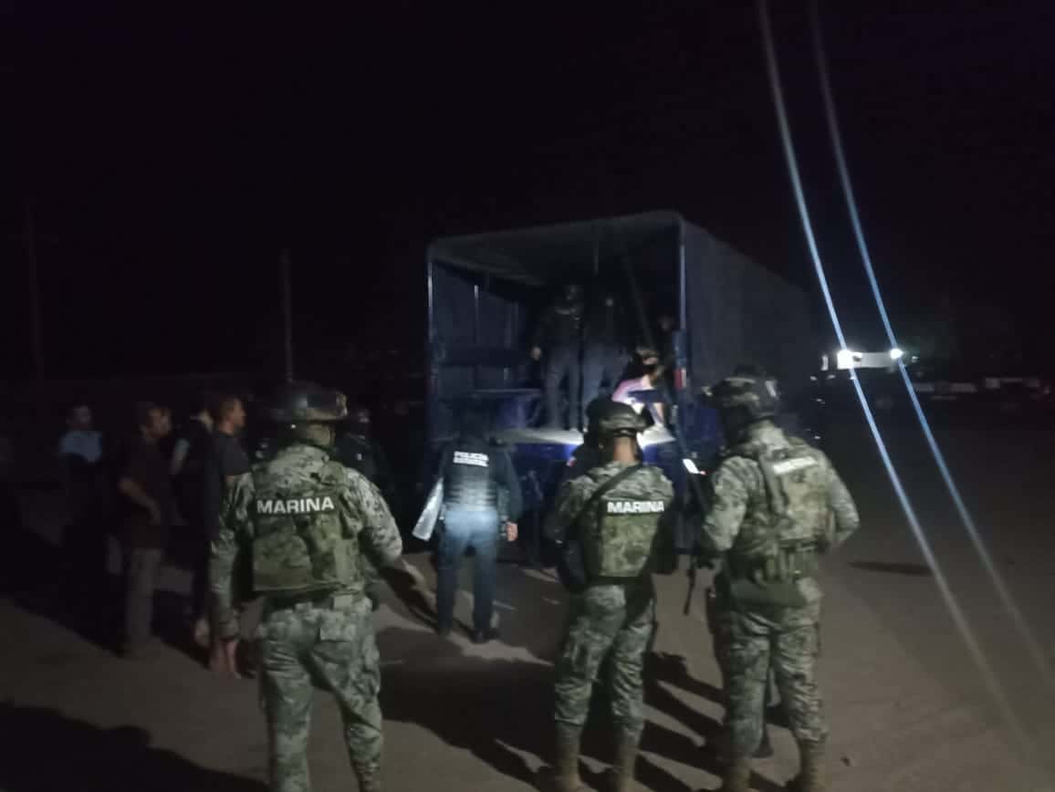 Así fue como la Marina encontró a los 39 hombres privados de la libertad en Angostura