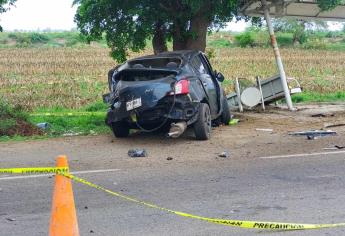 Enfermero pierde la vida en aparatoso accidente sobre la carretera Culiacán-Navolato