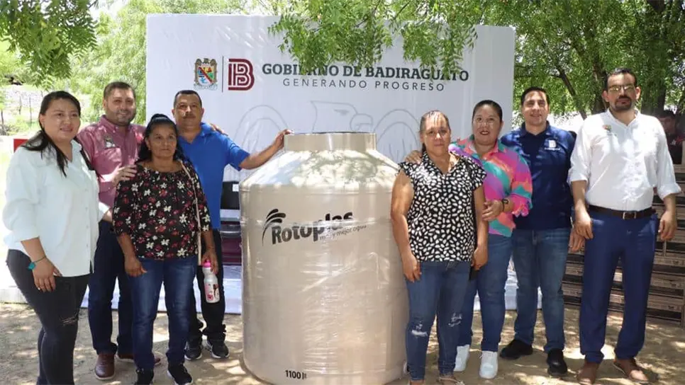 Cientos de familias se ven beneficiadas con esta obra por parte del gobierno de Badiraguato. FOTO: Cortesía