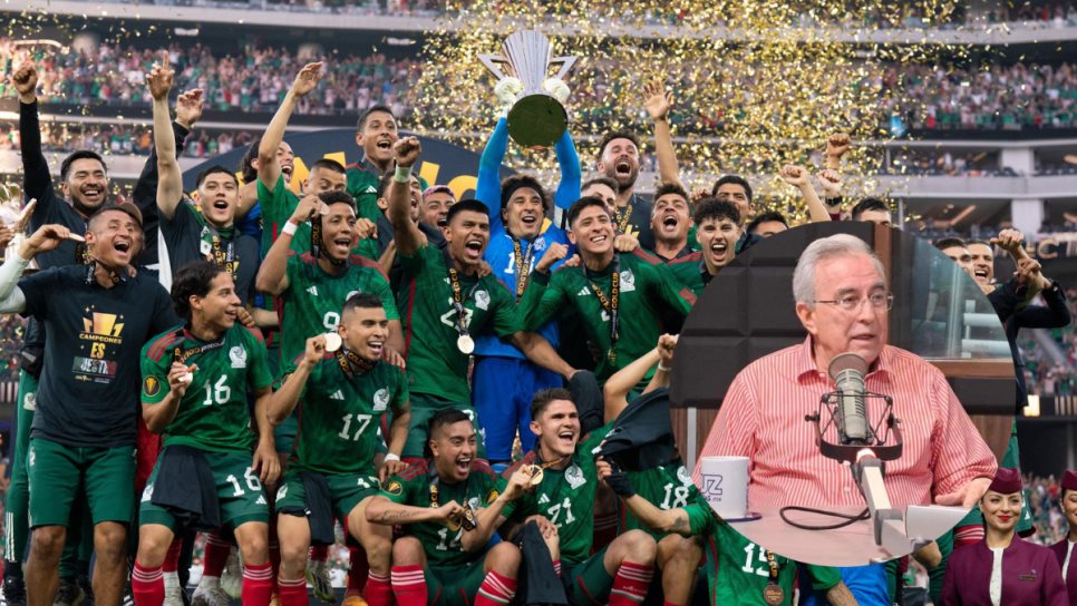 Rocha Moya felicita al «TRI» tras su título de Copa Oro