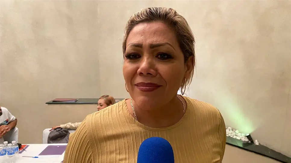 Claudia Valdez Aguilar, Presidenta Municipal de El Rosario. FOTO: Luz Noticias