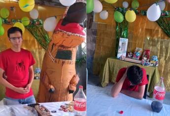 Padre le organiza una fiesta de cumpleaños a su hijo, pero la madre no lo deja ir