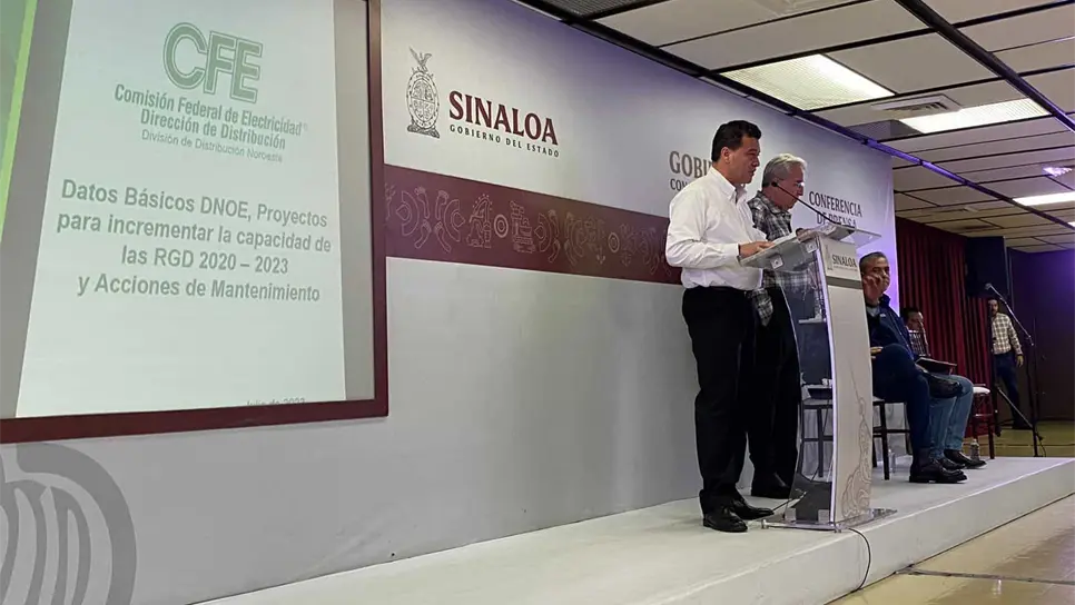 La CFE da a conocer el proceso de cobro de aparatos electrónicos descompuestos por apagones en Sinaloa. FOTO: Luz Noticias