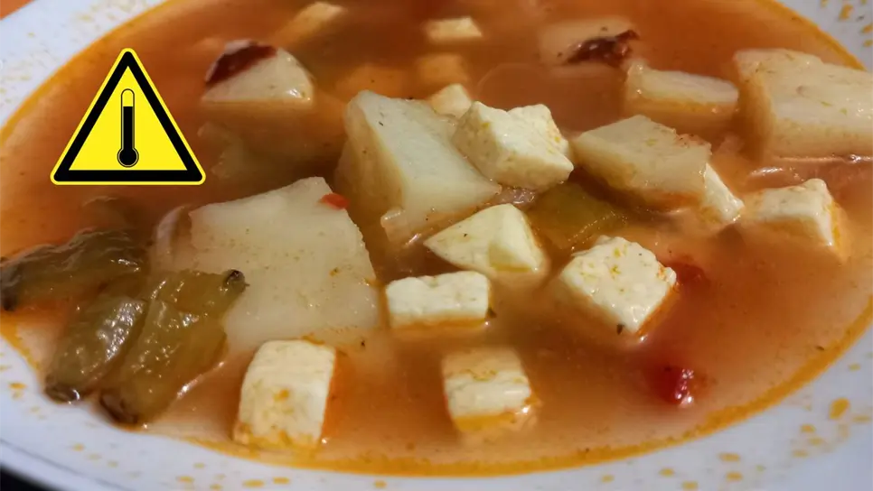 El caldo de queso y papa, un manjar de la gastronomía sinaloense. FOTOS: Iván Rodríguez