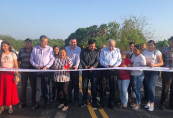 Rocha Moya inaugura pavimentación de carretera Mezquitita-La Noria 