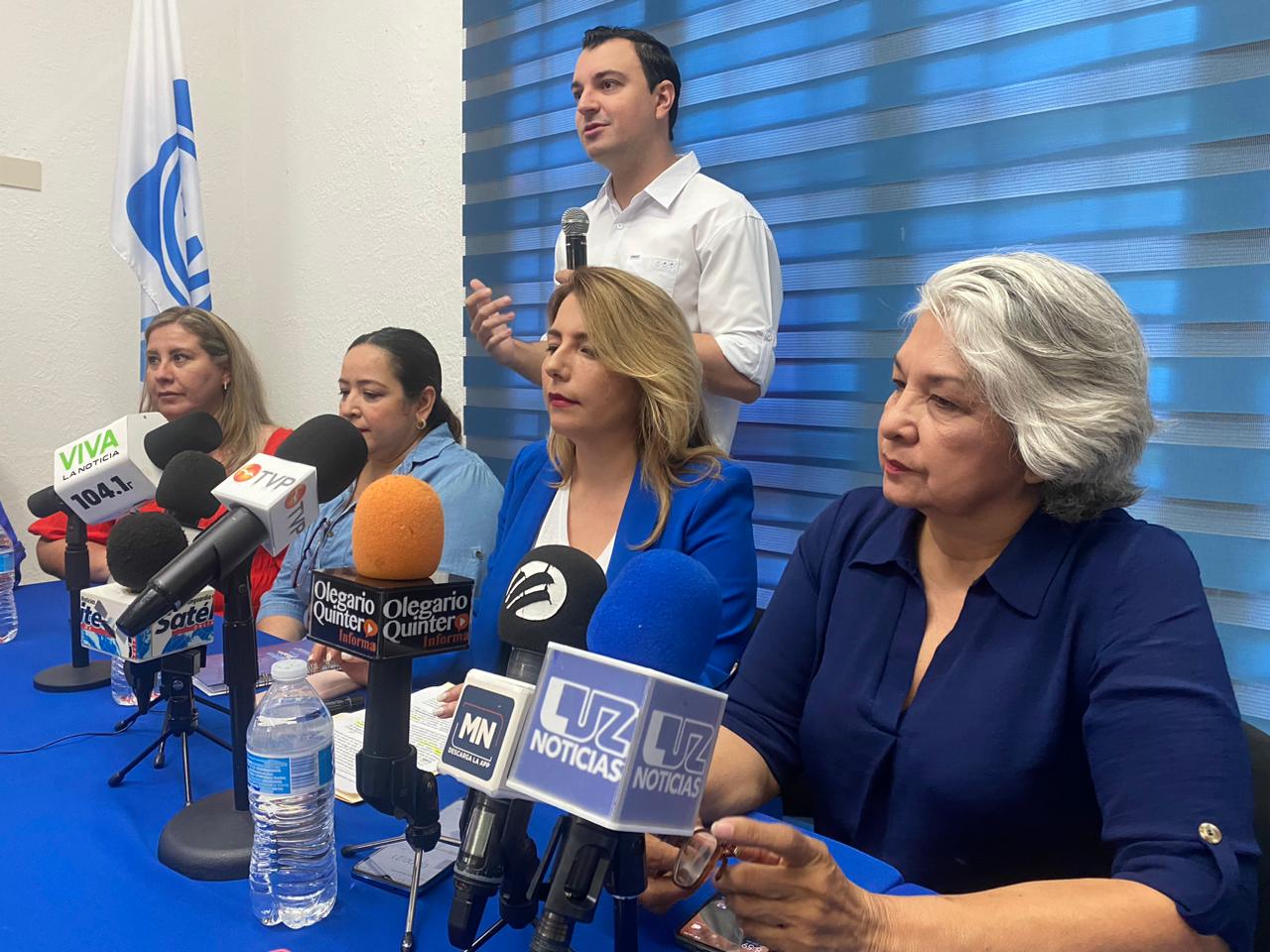 La presidenta del PAN se dice convencida de que Morena perderá el mandato. FOTO: Luz Noticias