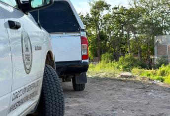 Encuentran a un hombre tirado y sin vida en calles de El Poblado 5 en Ahome 