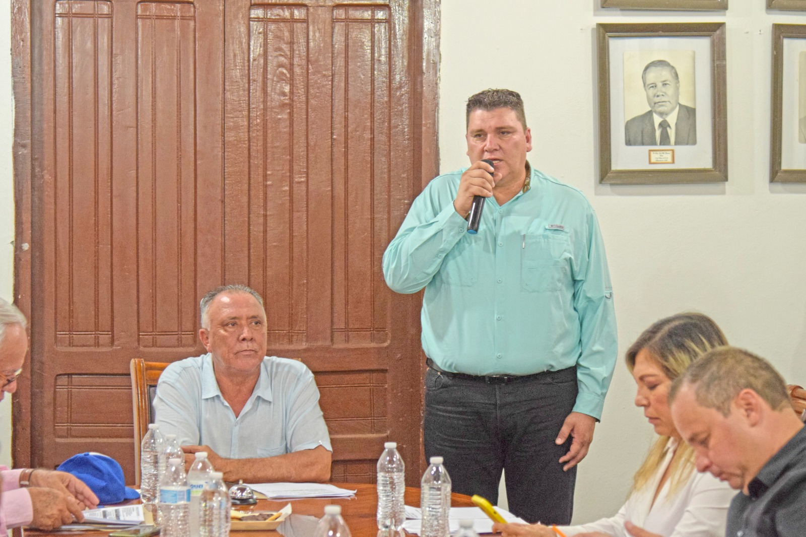 Javier Alberto Lugo Gaxiola, Secretario del Ayuntamiento de El Fuerte. FOTO: Rita Sánchez.