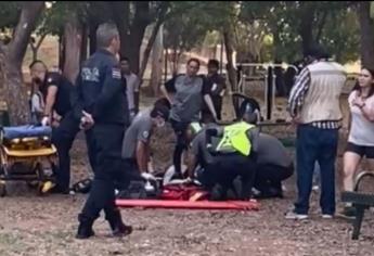 Mujer se infarta mientras corría en el Parque Sinaloa; paramédicos de Summa logran salvarla