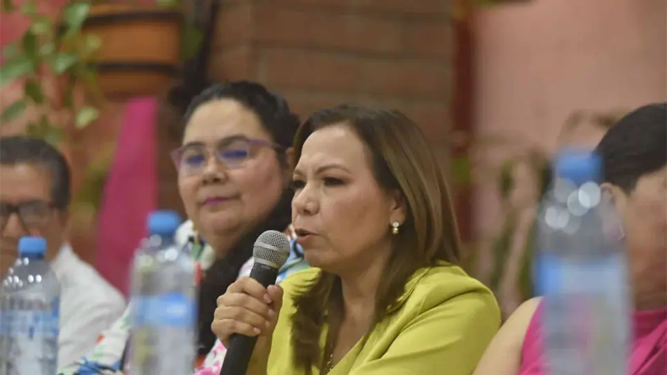 Subsecretaria de Acceso a las Mujeres a una Vida Libre de Violencia de la Secretaría de las Mujeres, Mtra. Conzuelo Gutiérrez Gutiérrez. FOTO: Luz Noticias