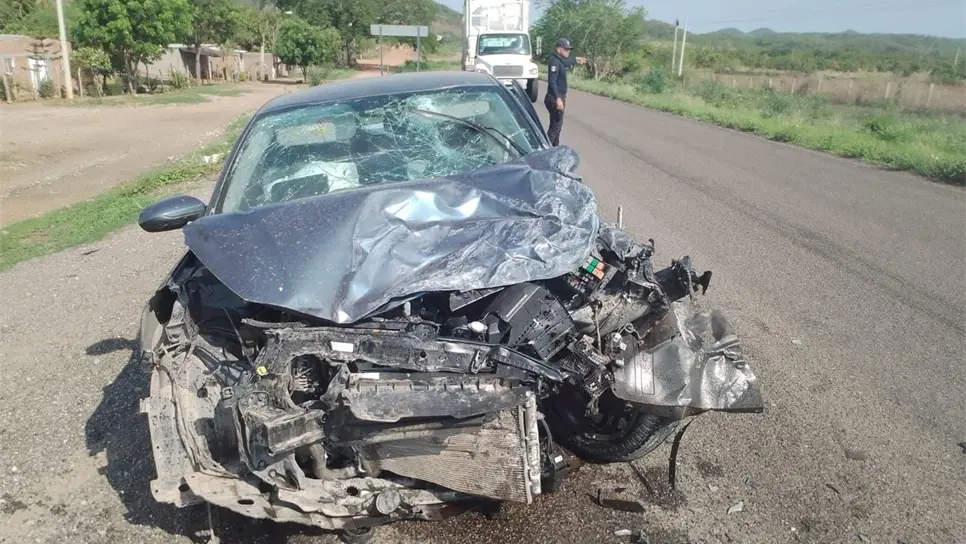 El accidente dejó heridos pero nadie perdió la vida. FOTO: Cortesía