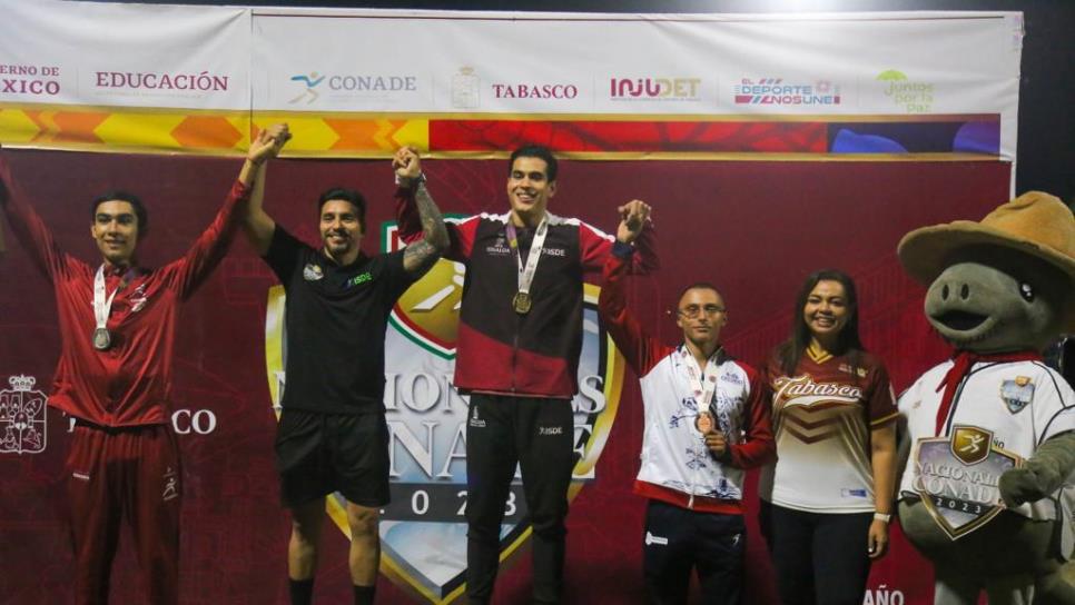 Sinaloense Jaime Rodríguez gana su segundo oro en Atletismo CONADE