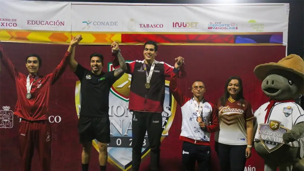 Sinaloa ya suma 39 medallas de oro. FOTO: Cortesía