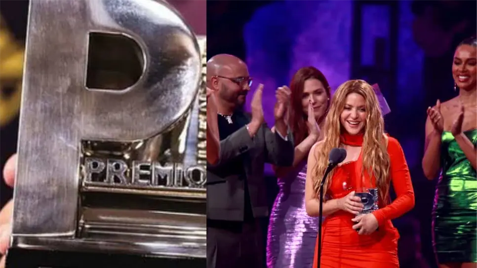Shakira se llevó 8 premios. FOTO: Luz Noticias