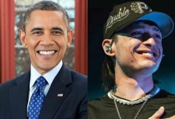 Barack Obama incluye a Peso Pluma en su playlist del verano