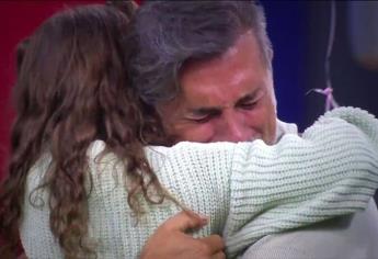 Sergio Mayer llora al reencontrarse con su nieta; entra a La Casa de los Famosos