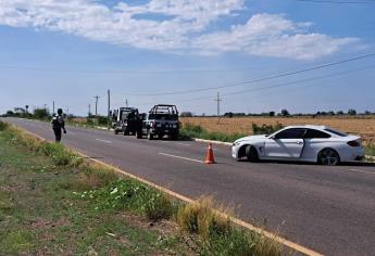 BMW con reporte de robo se accidenta en Limón de Los Ramos