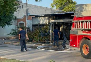 Se incendia cenaduría en Los Mochis mientras preparaban la carne para las gorditas 