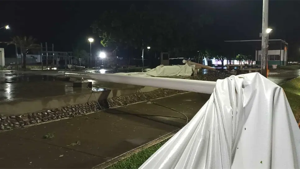 De momento, solo se han registrado pérdidas materiales. FOTO: Cortesía